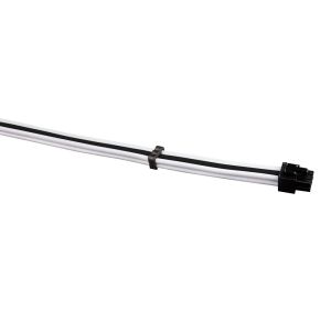 1stPlayer Custom Modding Cable Kit Black/White - ATX24P, EPS, PCI-e - BKW-001