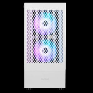 Gamdias Case ATX - TALOS E3 MESH White - aRGB, Tempered Glass