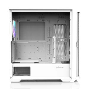 Zalman Case EATX - Z10 DUO White - Mesh/Tempered Glass