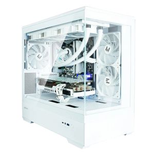 Zalman Case mATX - P30 White - aRGB, Tempered Glass