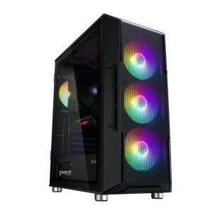 Zalman Case ATX - I3 NEO Black - RGB, Mesh
