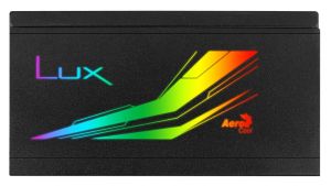 AeroCool PSU 1000W - 80+ Gold, Semi-Modular LUX RGB 1000M - ACPG-LMK0AEC.11