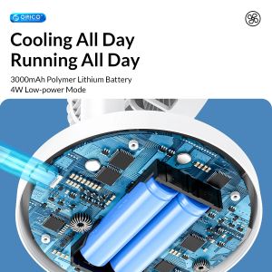 Orico Desktop USB Fan - YT-N9C-WH-BP