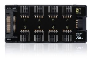 Noctua разклонител за вентилатори Fan Hub - 8 port PWM with SATA Power 5V/12V - NA-FH1