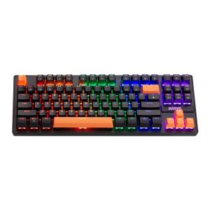 Marvo Gaming Mechanical keyboard 87 keys, Orange caps TKL - KG901C