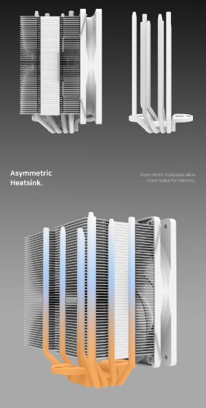Zalman охладител за процесор CPU Cooler CNPS10X PERFORMA WHITE