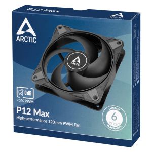Ventilator Arctic 120 mm P12 Max - 2 bile - 200-3300 rpm