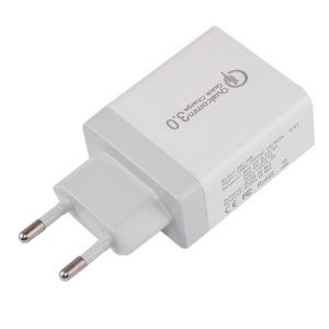 Makki Fast Charger - QC3.0+2xUSB 30W White - MAKKI-QC30W3