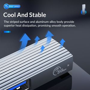 Orico хъб USB3.0/2.0 HUB 4 port, Aluminum - AH-A13-GY