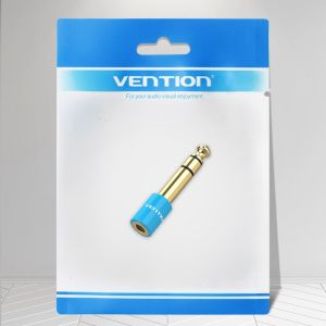 Vention адаптер Adapter Audio 6.5mm M / 3.5mm F - Blue - VAB-S01-L