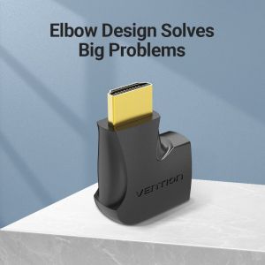 Vention Адаптер Adapter HDMI Vertical Flat 270 Degree M/F - AIQB0