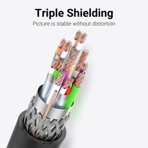 Vention Cable - Display Port v1.2 DP M / M Black 4K 1M - HACBF