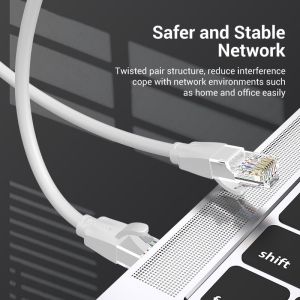 Vention Кабел LAN UTP Cat.6 Patch Cable - 1M Gray - IBEHF