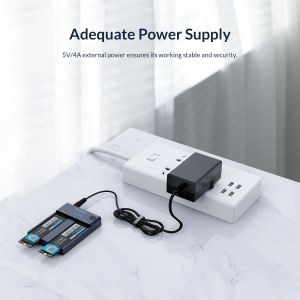 Orico докинг станция Storage - Duplicator for SSD NVMe M.2 - M2P2-C3-C