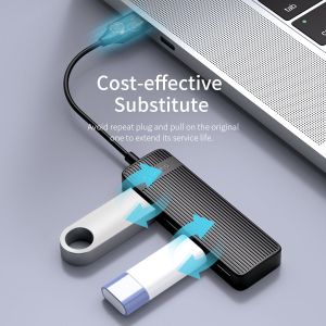 Orico USB2.0 HUB 4 port White - FL02-WH