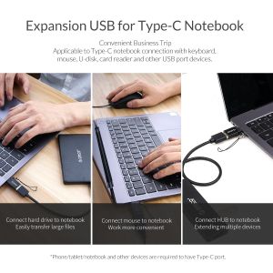 Orico Adapter OTG USB3.0 AF to Type-C - CBT-UT01-BK