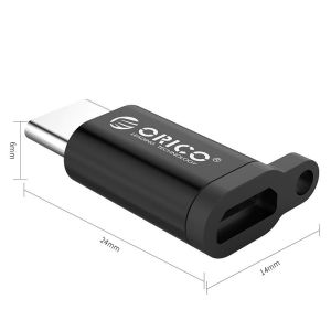Adaptor Orico OTG - USB Micro B la Type-C - CBT-MT01-SV