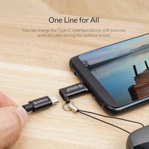 Adaptor Orico OTG - USB Micro B la Type-C - CBT-MT01-SV