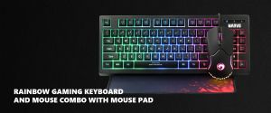 Marvo Gaming COMBO CM310 3-în-1 - Tastatură, Mouse 1000 Hz, Mousepad - MARVO-CM310
