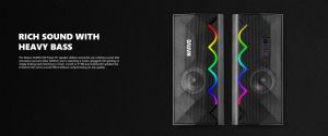 Difuzoare Marvo Gaming 2.0 6W Bluetooth RGB - MARVO-SG-269