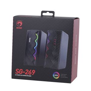 Difuzoare Marvo Gaming 2.0 6W Bluetooth RGB - MARVO-SG-269