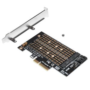 Makki Adaptor M2 SSD NVMe+SATA (M-key+B-key) la adaptor PCI Express 3.0 4x - MAKKI-M2-PCIE-2X