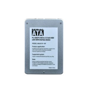 Cutie SSD Makki Caddy Convertor M.2 NGFF SSD la 2.5" SATA3, aluminiu - MAKKI-M2-NGFF-2.5