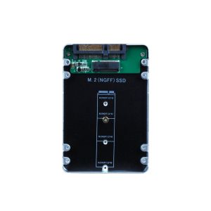 Cutie SSD Makki Caddy Convertor M.2 NGFF SSD la 2.5" SATA3, aluminiu - MAKKI-M2-NGFF-2.5