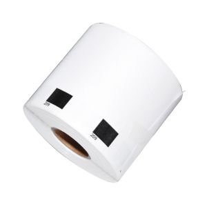 Makki Brother DK-11209 ROLL ONLY - Small Address Paper Labels, 29mmx62mm, 800 labels per roll, Black on White - MK-DK-11209-RO