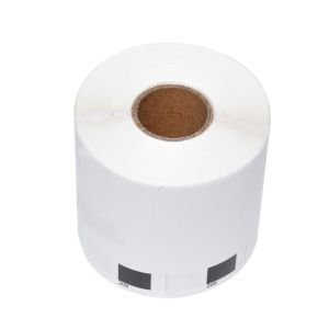 Makki Brother DK-11209 ROLL ONLY - Small Address Paper Labels, 29mmx62mm, 800 labels per roll, Black on White - MK-DK-11209-RO