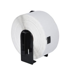 Makki Brother DK-11208 - Large Address Paper Labels, 38mmx90mm, 400 labels per roll, Black on White - MK-DK-11208