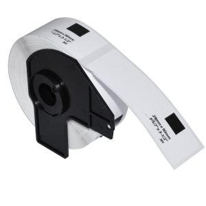 Makki Brother DK-11201 - Roll Standard Address Labels, 29mmx90mm, 400 labels per roll, Black on White - MK-DK-11201