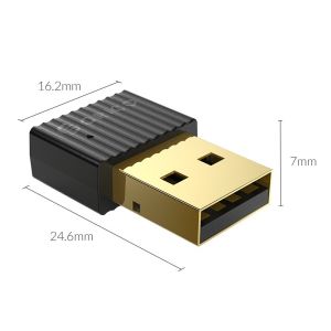 Orico Bluetooth 5.0 USB adapter, black - BTA-508-BK