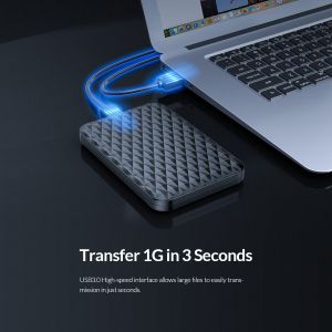 Orico Storage - Carcasă - 2,5 inchi USB3.0 - 2520U3-BK-EP