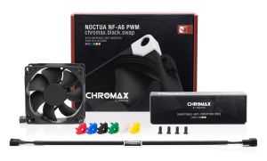 Noctua Fan Fanı 80mm NF-A8 PWM chromax.black.swap