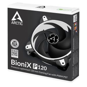 Arctic вентилатор Fan 120mm - BioniX P120 PWM PST - White