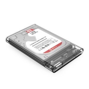 Cutie externă transparentă Orico pentru stocare pe disc - Carcasă - 2.5 inch USB 3.0 transparent - 2139U3-CR