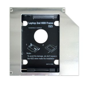 Makki Laptop Caddy 12.7mm SATA3 with LED/switch MAKKI-CADDY-127-LS