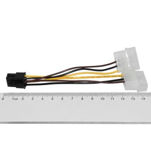 Adaptor Makki 2xMolex la 6pin PCI-E VGA - MAKKI-CE313-0.15m