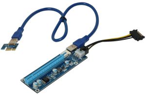 Makki MAKKI Mining Riser PCI Express 1x to 16x - 270uf - MAKKI-SR135-270