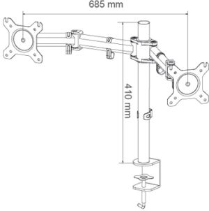 Arctic Desk Mount Monitor - Z2 BASIC