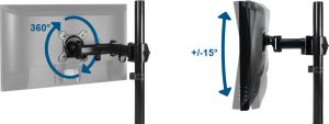 Arctic Desk Mount Monitor - Z1 BASIC