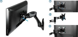 Arctic WALL Mount Monitor W1-3D - AEMNT00032A
