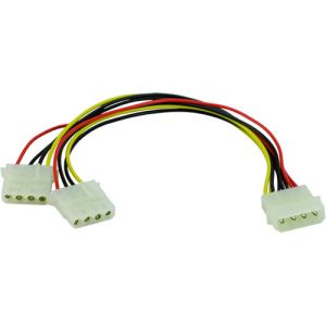 VCom Molex Power Splitter Y Cable - CE302-0.15m