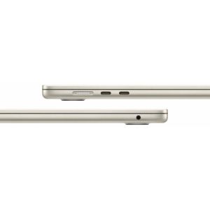 Лаптоп Apple MacBook AIR 15", M4 10C CPU, 10C GPU, 16GB, 512GB-ZEE, STARLIGHT