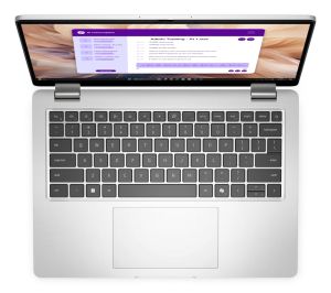 Лаптоп Dell Pro 14 Plus PB14250, Intel Ultra 5 236V vPro (40 TOPS NPU, 8 cores, up to 4.7 GHz), 14, FHD+, 300 nit, 45% NTSC, AG, 16 GB: LPDDR5x, 8533 MT/s (onboard), 512 GB SSD, Integrated Intel graphics, FHD+IR Cam, Wi-Fi 7,  Backlit Kb, Ubuntu, 3Y PS