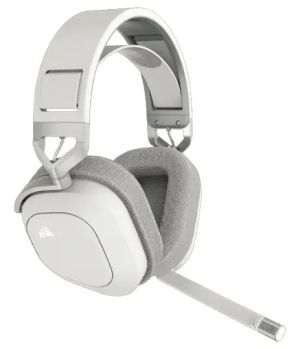 Gaming headset with microphone Corsair HS80 MAX White wireless and Bluetooth PC/PS5/PS4