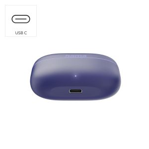 Hama “Freedom Buddy II” Bluetooth® Headphones, TWS, Earbuds, Voice Control, purple