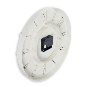 Hama "Corfu" Wall Clock, &Oslash; 30 cm, Quartz Clock, Analogue, 3D Numerals, beige