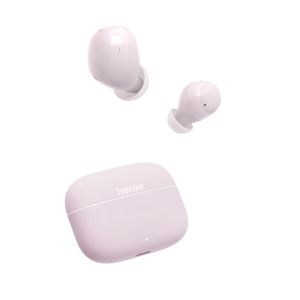 Hama “Freedom Buddy II” Bluetooth® Headphones, TWS, Earbuds, Voice Control, pink